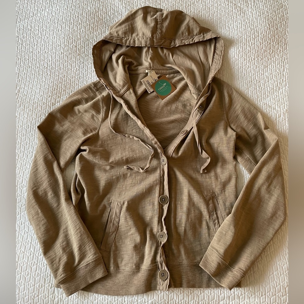 J. CREW tan Jacket